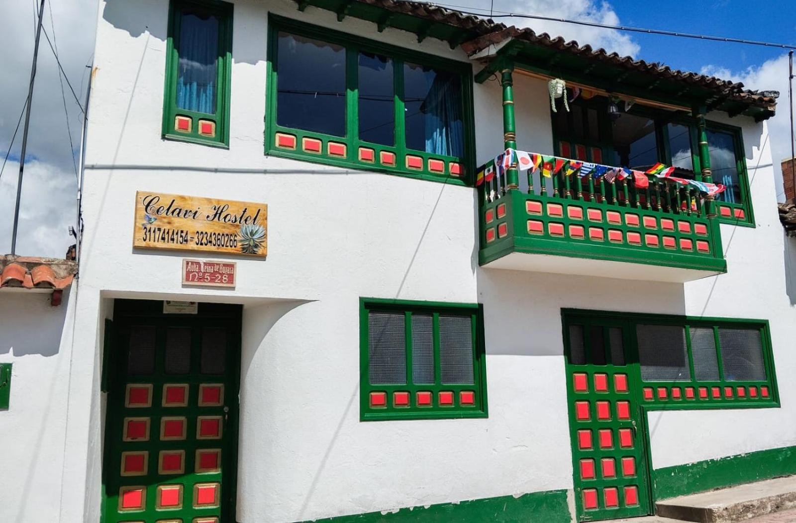 Celavi Hostel Monguí Exterior foto